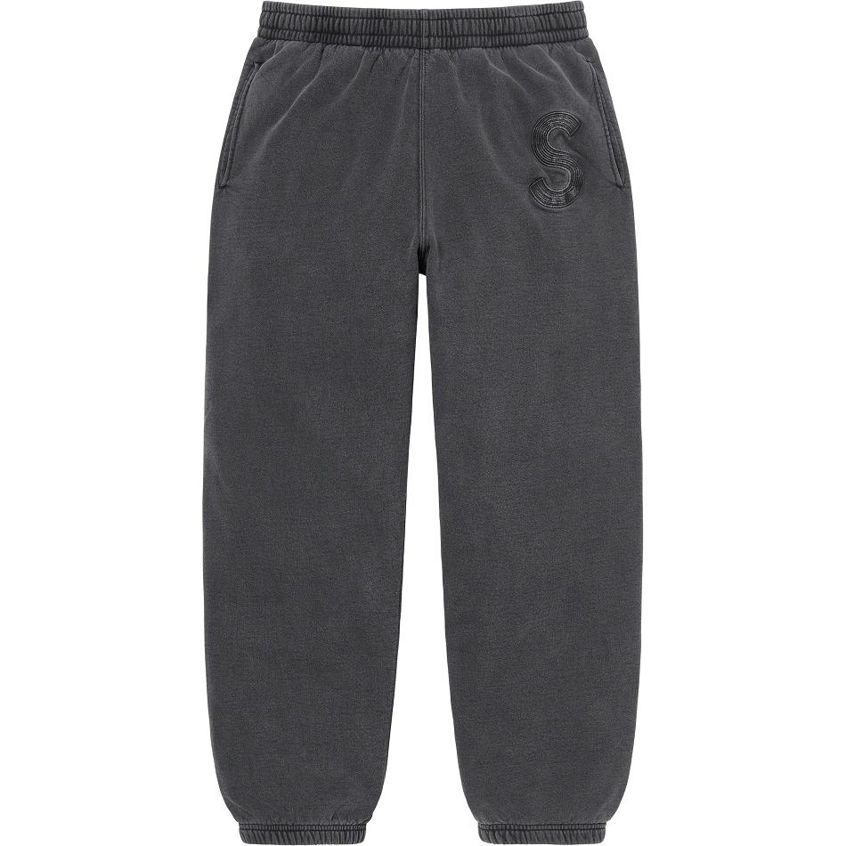 Pantalones Supreme Overdyed S Logo Sweatpant Negras | Supreme 226YU